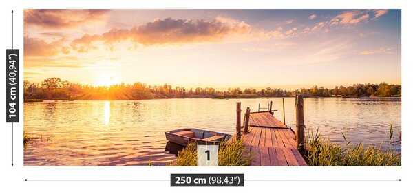 Carta da parati Lago Sole 104x70 cm
