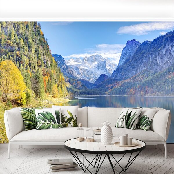 Carta da parati Montagne del lago 104x70 cm