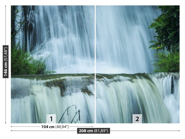 Carta da parati Cascata 104x70 cm