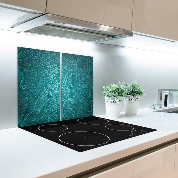 Tagliere in vetro Ornamenti 60x52 cm