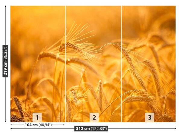 Carta da parati Campo di grano 104x70 cm