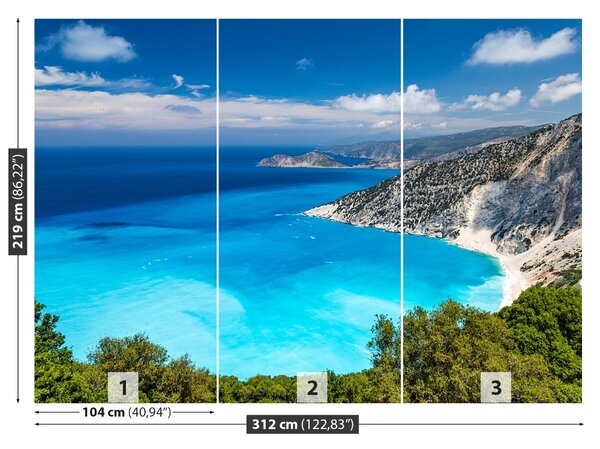 Carta da parati Kefalonia Grecia 104x70 cm