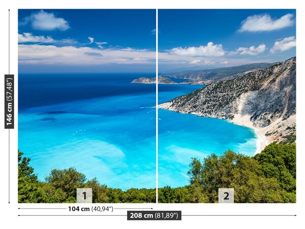 Carta da parati Kefalonia Grecia 104x70 cm