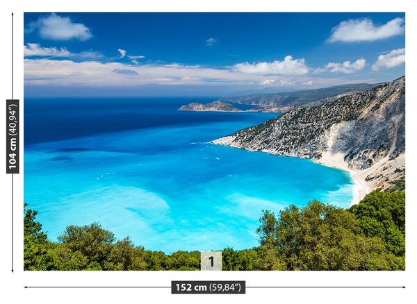 Carta da parati Kefalonia Grecia 104x70 cm