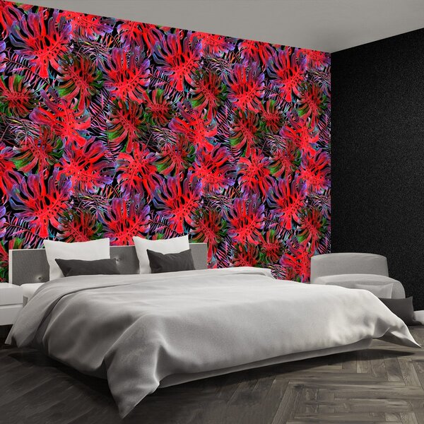 Carta da parati Monstera Hole 104x70 cm