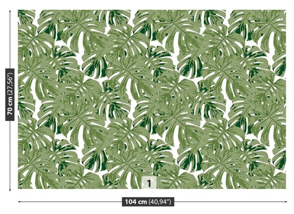 Carta da parati Foglie tropicali 104x70 cm