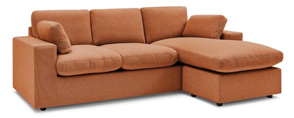 Divano angolare arancione Belair – Bobochic Paris