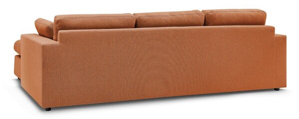 Divano angolare arancione Belair – Bobochic Paris