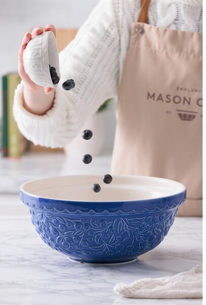 Ciotola blu in gres ø 26 cm Fruits Blueberry – Mason Cash