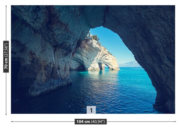 Carta da parati Grotte marine 104x70 cm