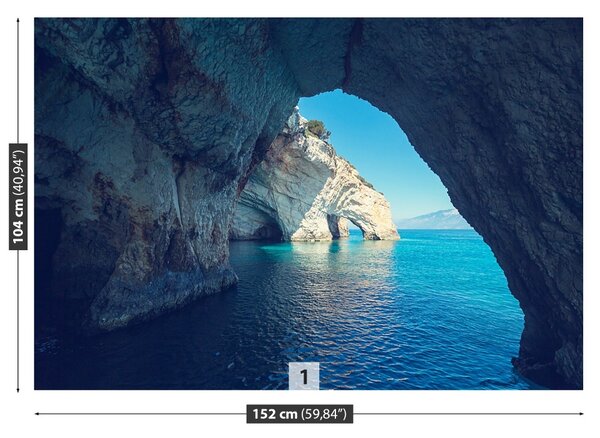 Carta da parati Grotte marine 104x70 cm