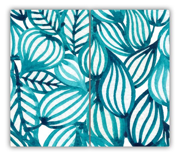 Tagliere in vetro Pattern floreale 60x52 cm