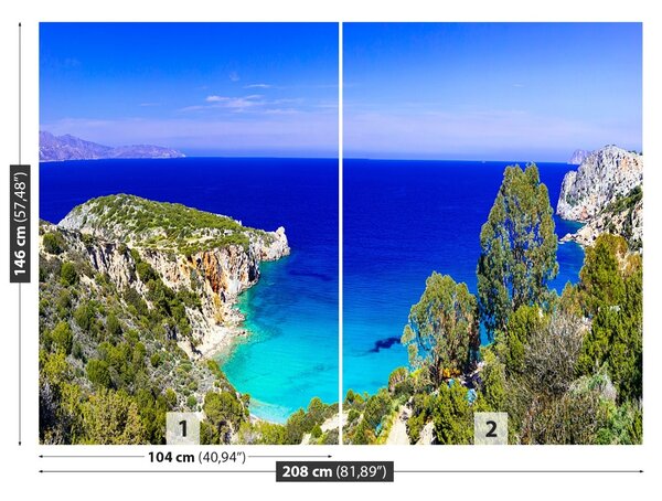 Carta da parati Creta Grecia 104x70 cm