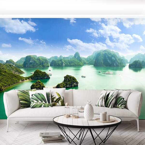 Carta da parati Baia in Vietnam 104x70 cm