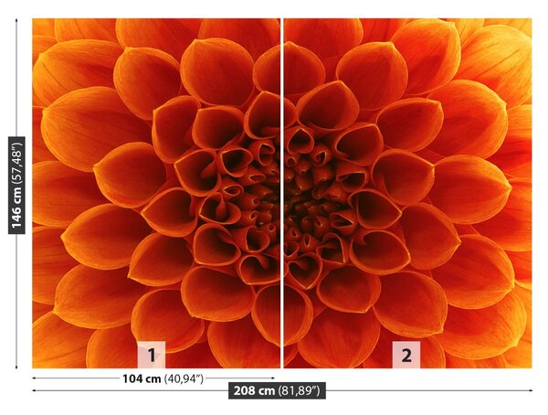 Carta da parati Fiore 104x70 cm