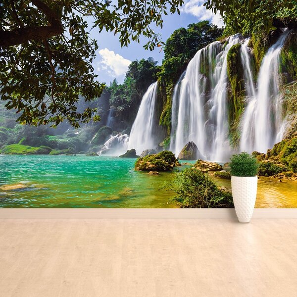 Carta da parati Bangioc Waterfall 104x70 cm