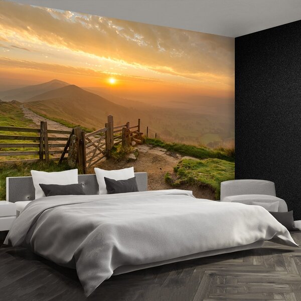 Carta da parati Golden Sunrise 104x70 cm
