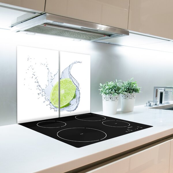 Tagliere in vetro Lime 60x52 cm
