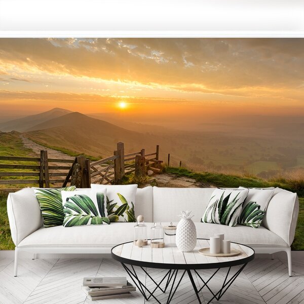 Carta da parati Golden Sunrise 104x70 cm