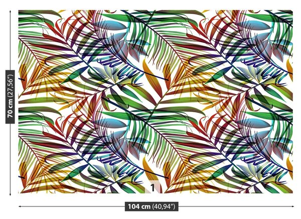 Carta da parati Foglie di palma 104x70 cm