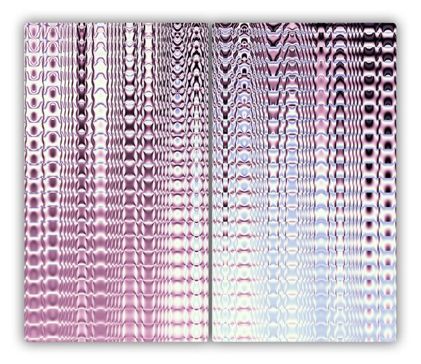 Tagliere in vetro Grafica frattale 60x52 cm