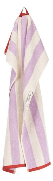 Asciugamano tipo terry lavanda/color crema in cotone 50x80 cm Gobo – noo.ma