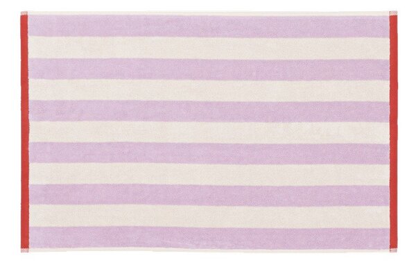 Asciugamano tipo terry lavanda/color crema in cotone 50x80 cm Gobo – noo.ma