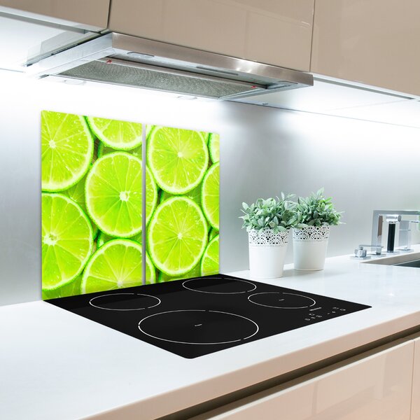 Tagliere in vetro Lime 60x52 cm
