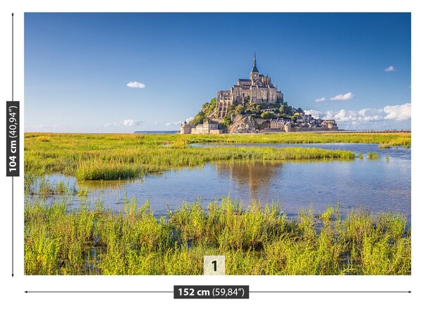 Carta da parati Le Mont Saintmichel 104x70 cm