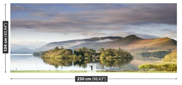Carta da parati Lake Derwentwater 104x70 cm