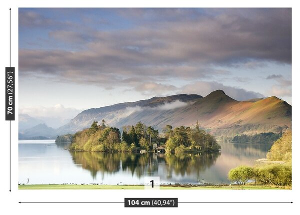 Carta da parati Lake Derwentwater 104x70 cm