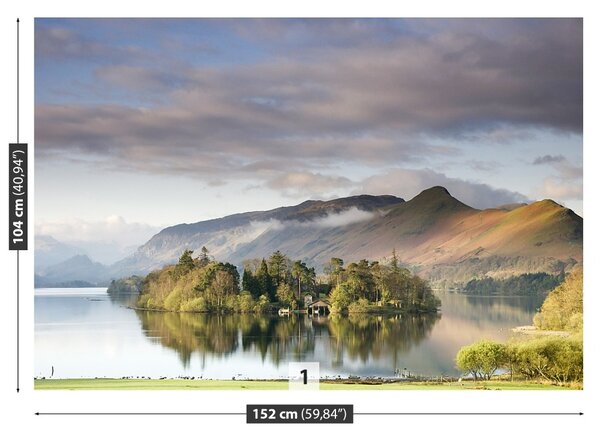 Carta da parati Lake Derwentwater 104x70 cm