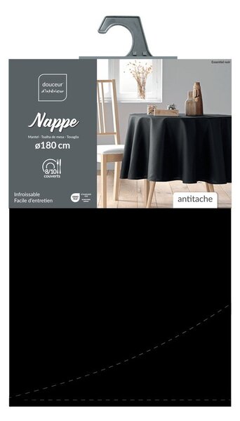 Tovaglia lavabile ø 180 cm Essentiel – douceur d'intérieur
