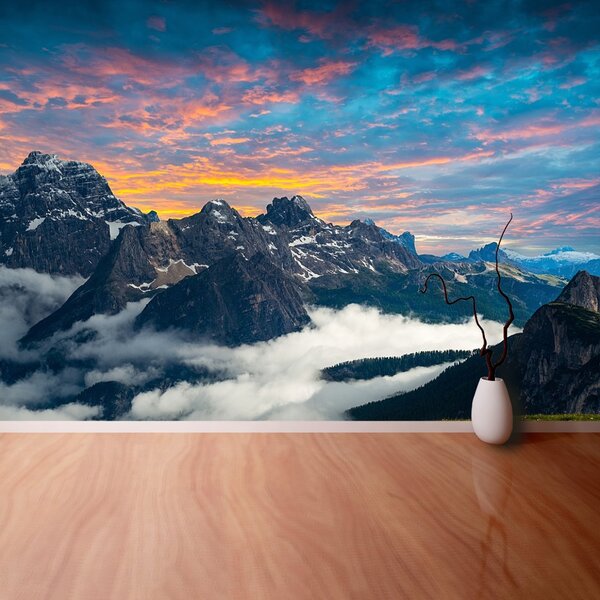Carta da parati Dolomiti italiani 104x70 cm