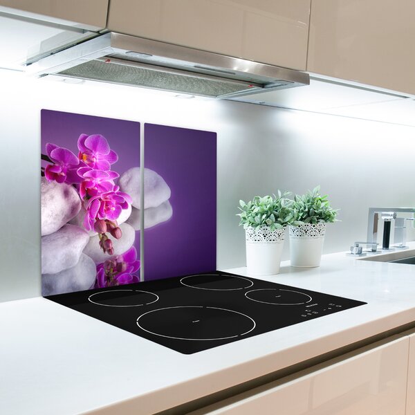 Tagliere in vetro temperato Orchidea 60x52 cm