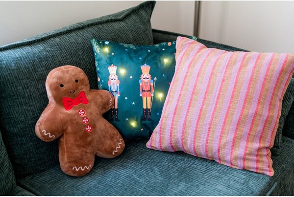 Cuscino decorativo con motivo natalizio 45x45 cm Nutcracker - Catherine Lansfield