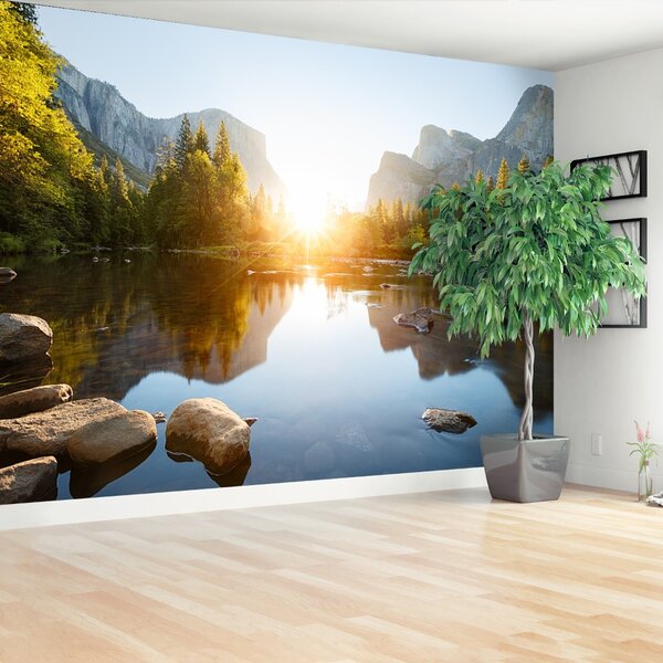 Carta da parati Sunrise Valley 104x70 cm