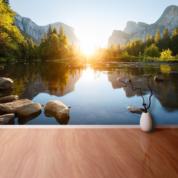 Carta da parati Sunrise Valley 104x70 cm