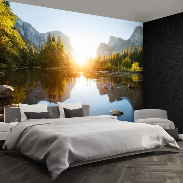 Carta da parati Sunrise Valley 104x70 cm