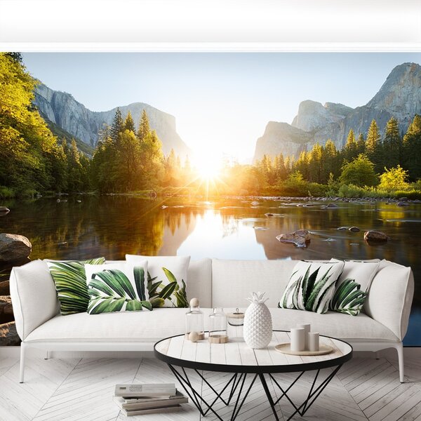 Carta da parati Sunrise Valley 104x70 cm