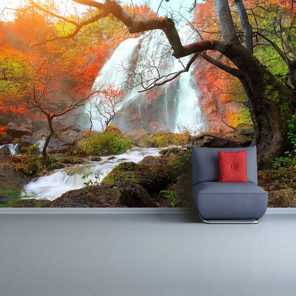 Carta da parati Thailandia cascata 104x70 cm