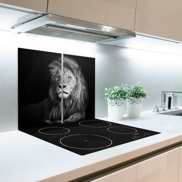 Tagliere in vetro temperato Leone 60x52 cm