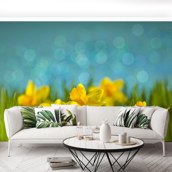 Carta da parati Narcisi 104x70 cm