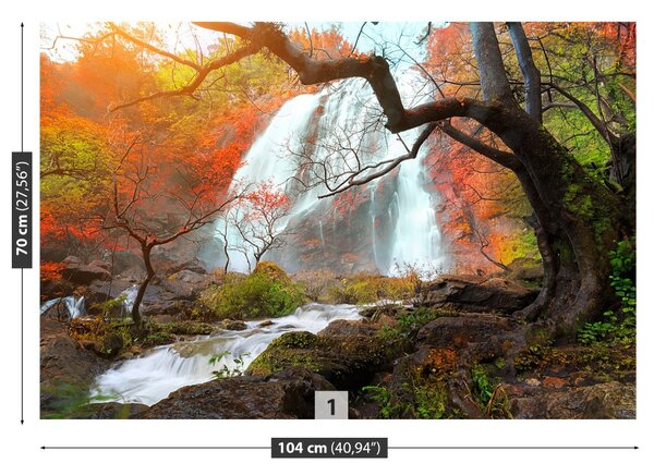 Carta da parati Thailandia cascata 104x70 cm