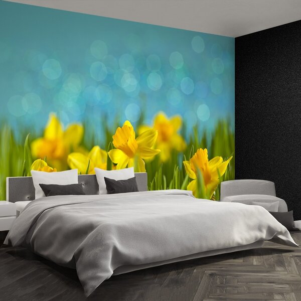 Carta da parati Narcisi 104x70 cm