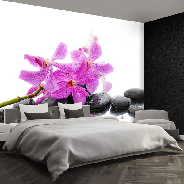 Carta da parati Orchidea rosa 104x70 cm