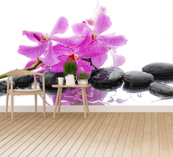 Carta da parati Orchidea rosa 104x70 cm