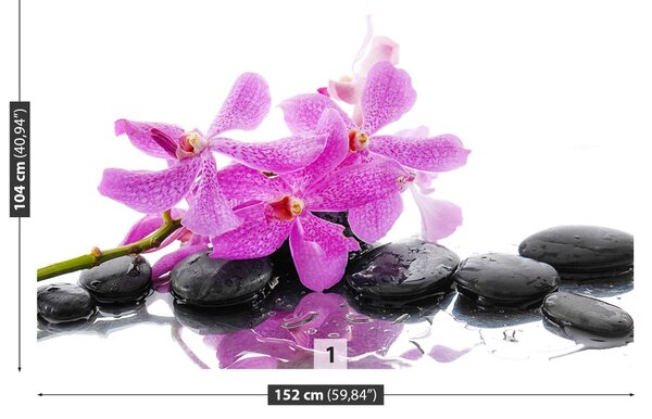 Carta da parati Orchidea rosa 104x70 cm