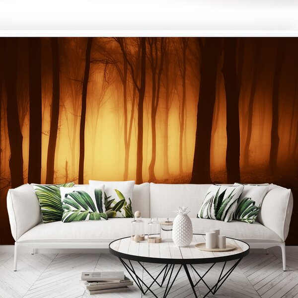 Carta da parati Foresta terribile 104x70 cm