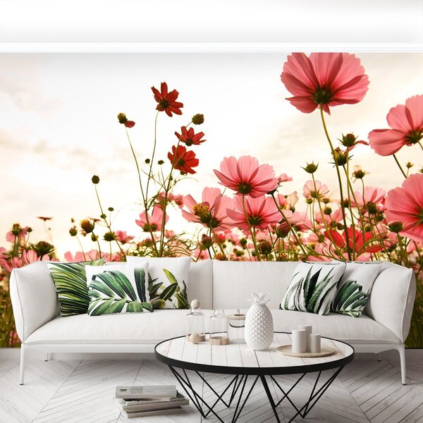 Carta da parati Fiori spaziali 104x70 cm